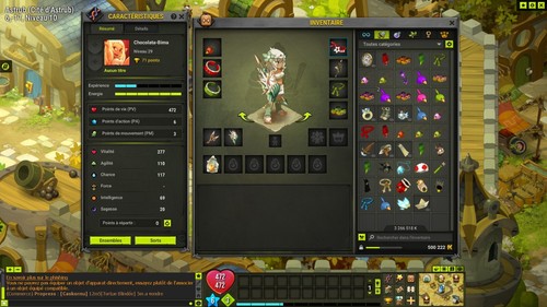 Dofus compte avec item over - dofus,
