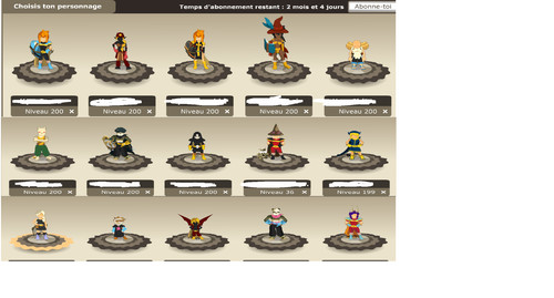 Compte dofus - dofus, +