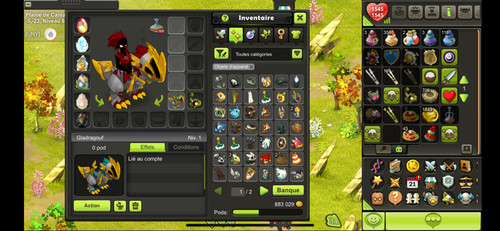 Compte dofus touch - compte, 200