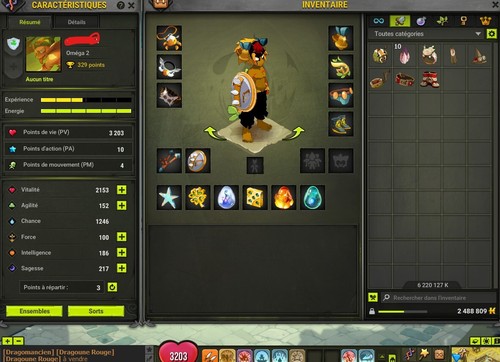 Compte dofus 200 - dofus, lot